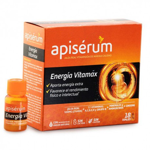 Apisérum Energía Vitamax 18 Viales