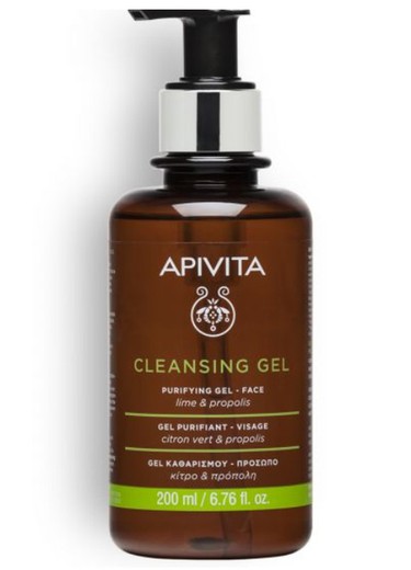 Apivita Gel Limpiador Pieles Grasas y Mixtas 200ml