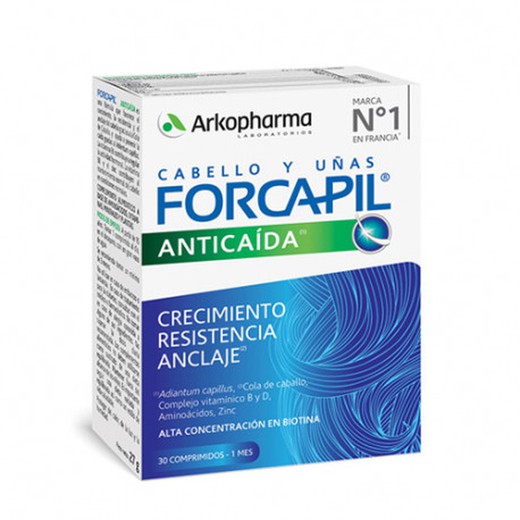 Arkopharma Forcapil Anticaída del Cabello 30 Comprimidos