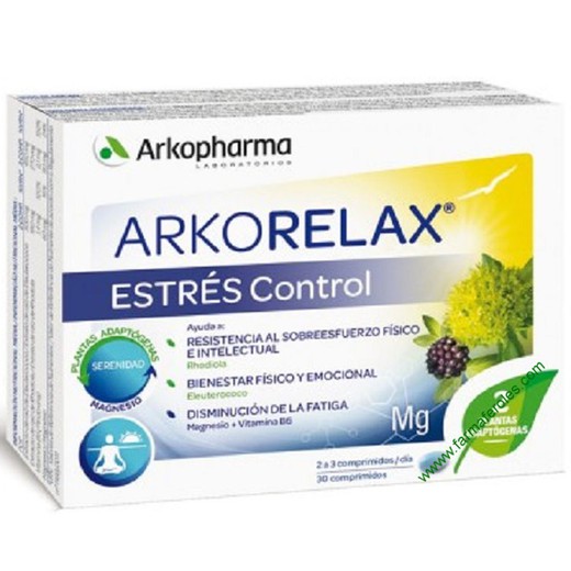 Arkorelax Estrés Control 30 Cápsulas