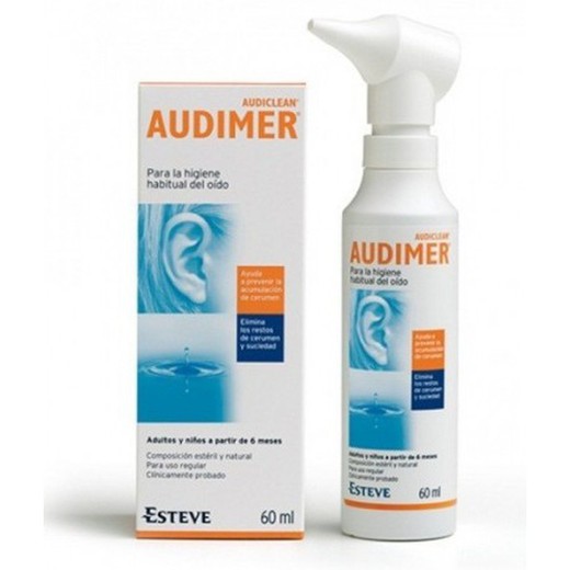 Audimer Solución Limpieza de Oídos 60ml