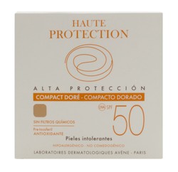 Avène Compacto Dorado SPF50+ Protección Muy Alta 10g