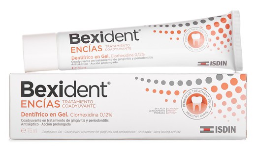 Isdin Bexident Encías Tratamiento Gel Dentífrico Clorhexidina 75ml