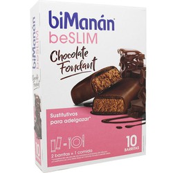 BiManán Beslim Chocolate Fondant 10 Barritas