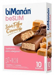 BiManán Beslim Toffee Caramelo 10 Barritas