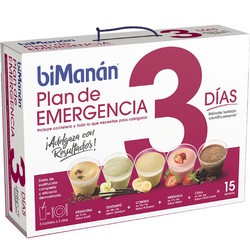 BiManán Plan de Emergencia 3 Días 15 Batidos