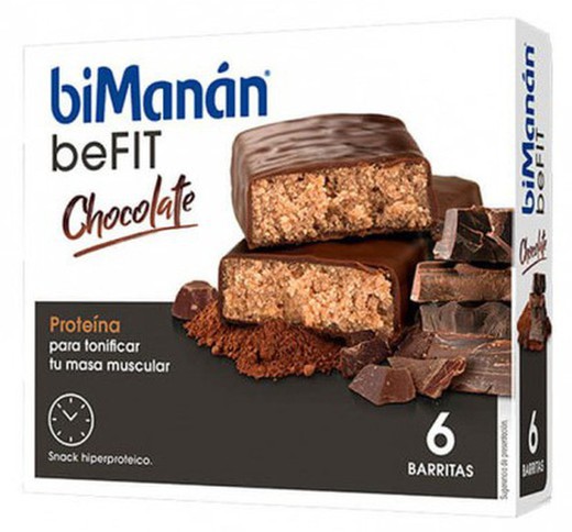 BiManán Befit Chocolate 6 Barritas