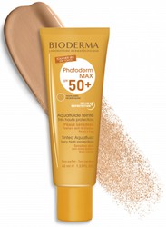 Bioderma Photoderm MAX Aquafluide color Dorado SPF50