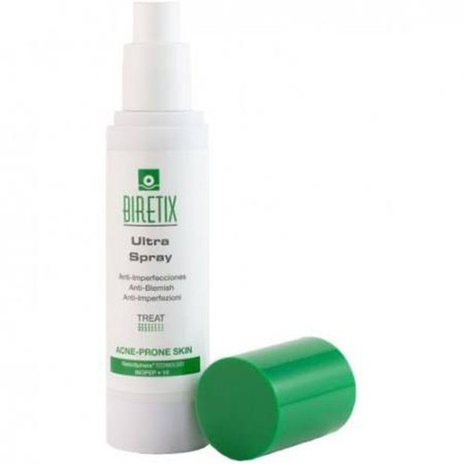 Biretix - Spray anti-imperfecciones purificante y exfoliante para pieles con tendencia acnéica - 50 ml