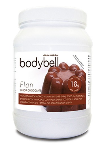 Bodybell Bote Flan Sabor Chocolate