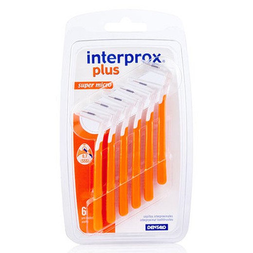 Cepillo Espacio Interproximal Interprox Plus Super Micro 6 unidades