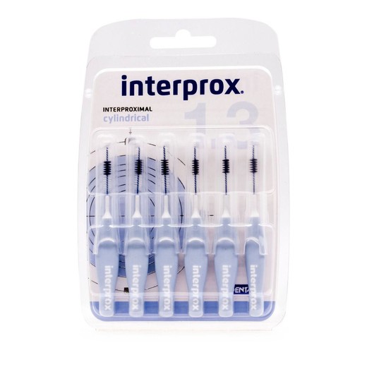 Cepillo Interprox Cilíndrico 6uds