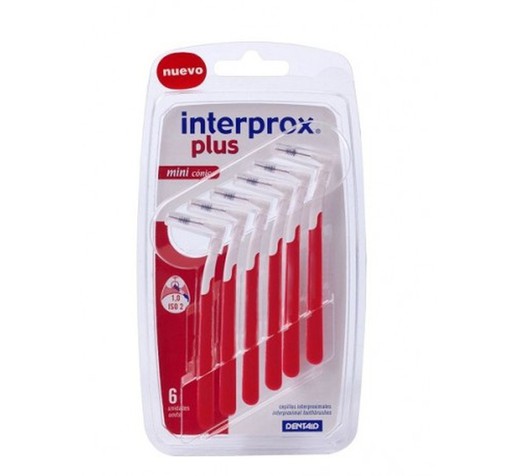 Cepillo Interprox Plus Mini Cónico 6uds