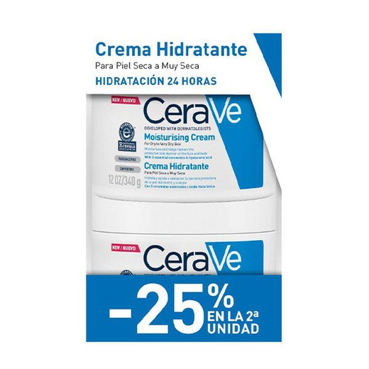 CeraVe Duplo Crema Hidratante 2x340g