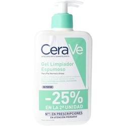 Cerave Duplo Gel Limpiador Espumoso 2x473ml