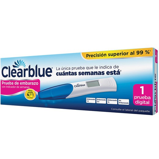 Clearblue Test de Embarazo Digital 1ud