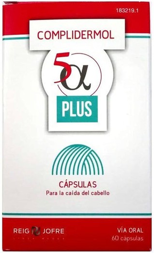 Complidermol 5 Alfa Plus 60 Capsulas