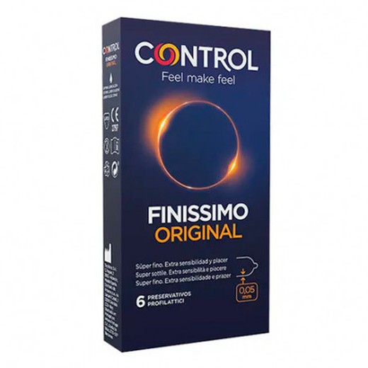 Control Preservativos Finissimo Original 6uds