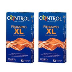 Control Preservativos Finissimo XL 2x12ud.