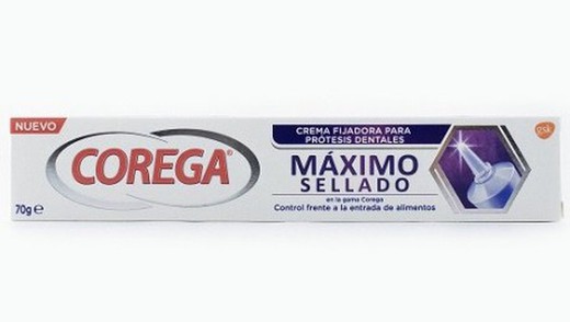 Corega Crema Fijadora Máximo Sellado 70g