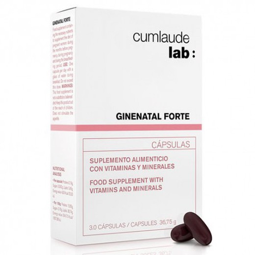 Cumlaude Ginenatal Forte 30 Cápsulas