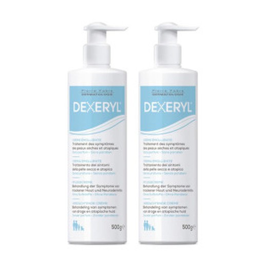 Dexeryl Crema Emoliente Duple 2X500 ml