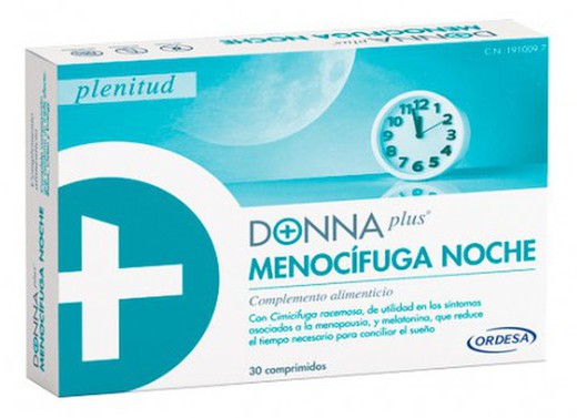 DonnaPlus Menocífuga Noche 30 Comprimidos