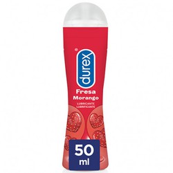 Durex Lubricante Sabor Fresa Base Agua 50ml