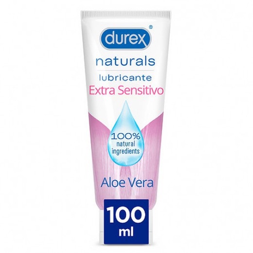 Durex Naturals Lubricante Extra Sensitivo Aloe Vera 100ml