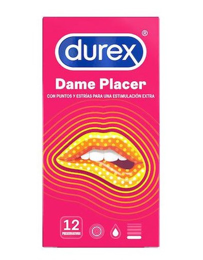 Durex Preservativos Dame Placer 12uds