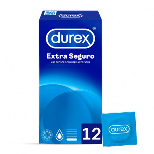 Durex Preservativos Extra Seguro 12uds