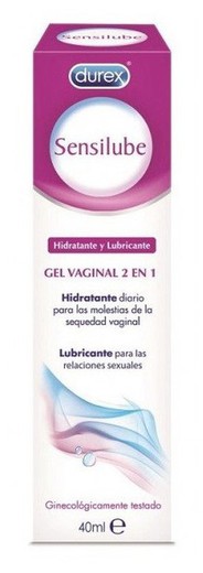 Durex Sensilube Gel Vaginal 2 en 1 40ml