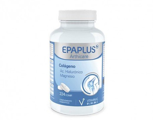 Epaplus Arthicare Colágeno + Ácido Hialurónico + Magnesio 224 Comprimidos
