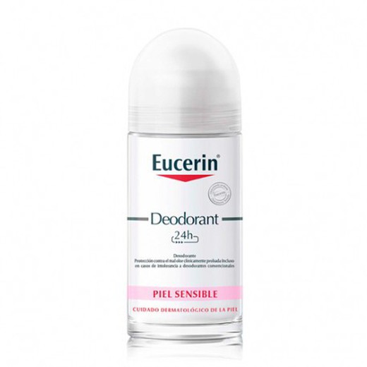 Eucerin Desodorante Piel Sensible 24h Roll-On 50ml