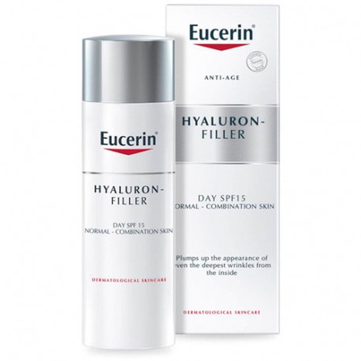 Eucerin Hyaluron-Filler Crema de Día Piel Normal y Mixta SPF15 50ml