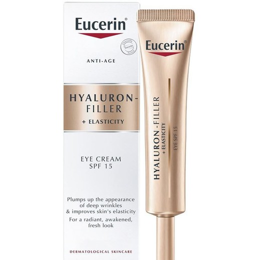 Eucerin Hyaluron-Filler + Elasticity Contorno de Ojos SPF15 15ml