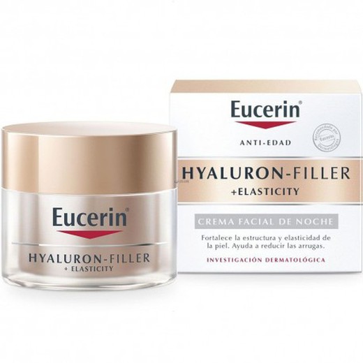 Eucerin Hyaluron-Filler + Elasticity Crema Facial de Noche 50ml