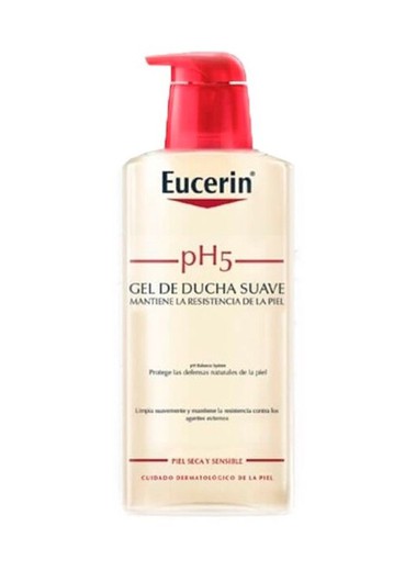 Eucerin pH5 Gel de Ducha Suave Piel Seca y Sensible 400ml