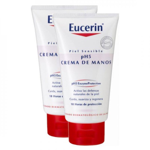 Eucerin skin- protection duplo manos  roja