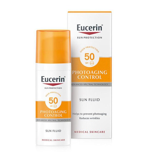 Eucerin Fluido Solar Facial Photoaging Control SPF50 50ml