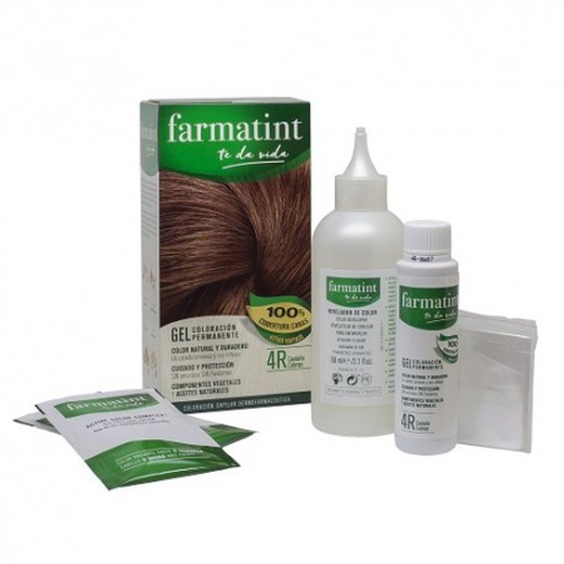 Farmatint 4R Castaño Cobrizo Tinte 150ml