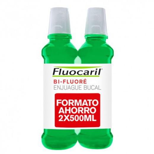 Fluocaril Bi-Fluoré Enjuague Bucal Anti-Caries 2x500ml