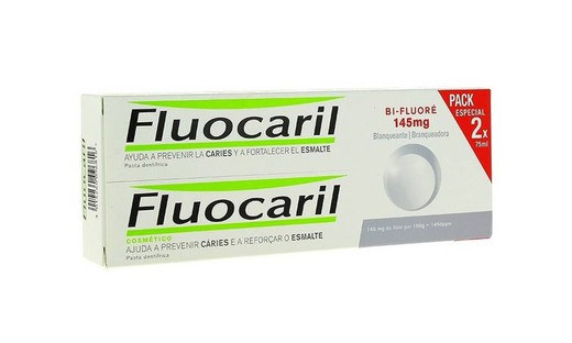 Fluocaril Bi-Fluoré Pasta Blanqueante 2x75ml