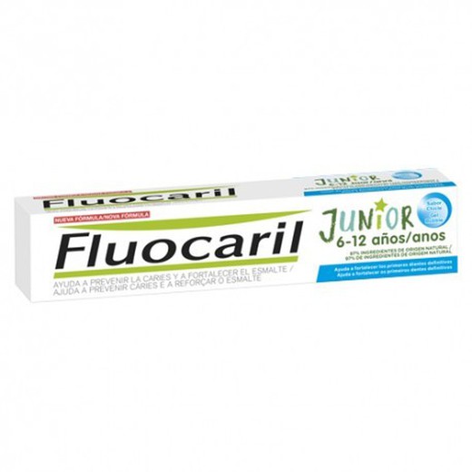 Fluocaril Gel Bubble Junior 6-12 Años Sabor Chicle 75ml