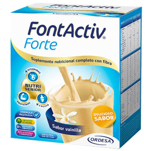 Fontactiv Forte Sabor Vainilla 14 Sobres de 30g