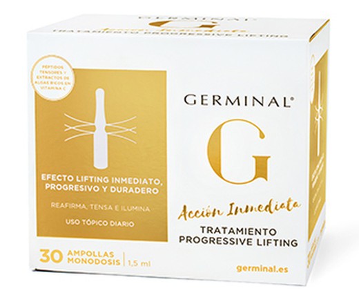 Germinal Acción Inmediata Tratamiento Progressive Lifting 30 Ampollas de 1,5ml