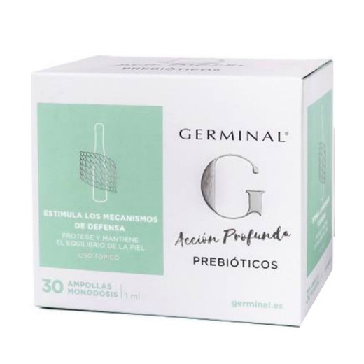 Germinal accion profunda prebioticos 1 ml 30 amp