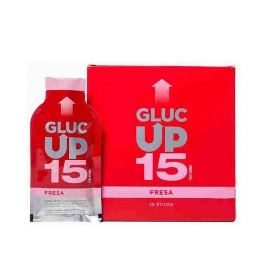 Gluc Up 15 Fresa 10 Sticks de 30ml