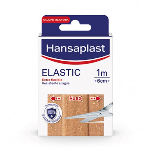 Hansaplast Elastic Extra Flexible Tira 1m x 6cm