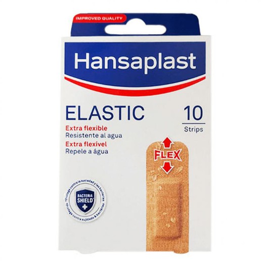 Hansaplast Elastic Tiritas 10uds